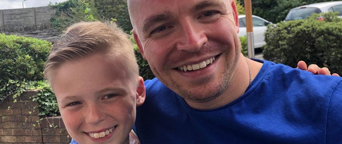 Scott is running the Brighton Marathon in aid of CADF