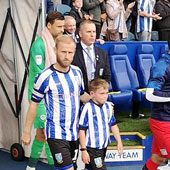 Freddie at Sheffield Wednesday Football Club