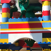 Stanley and his family at Legoland