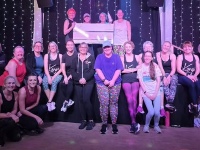 A big cheque presentation this morning to all the lovely ladies at Lisa's Fitness